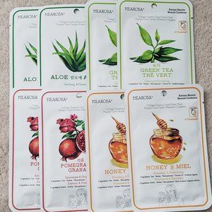 Face Mask 8- Multi Pack - Brand New